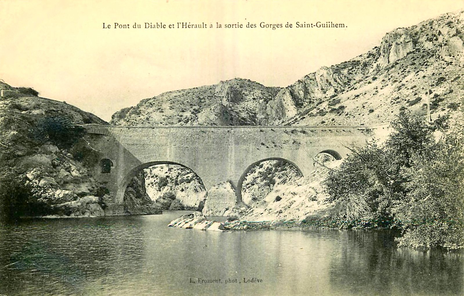 Le Pont du Diable - Carte Postale ancienne