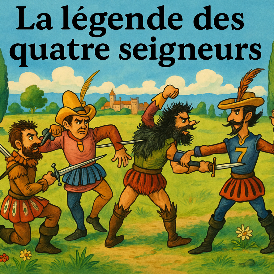 Les quatre Seigneurs de Montpellier