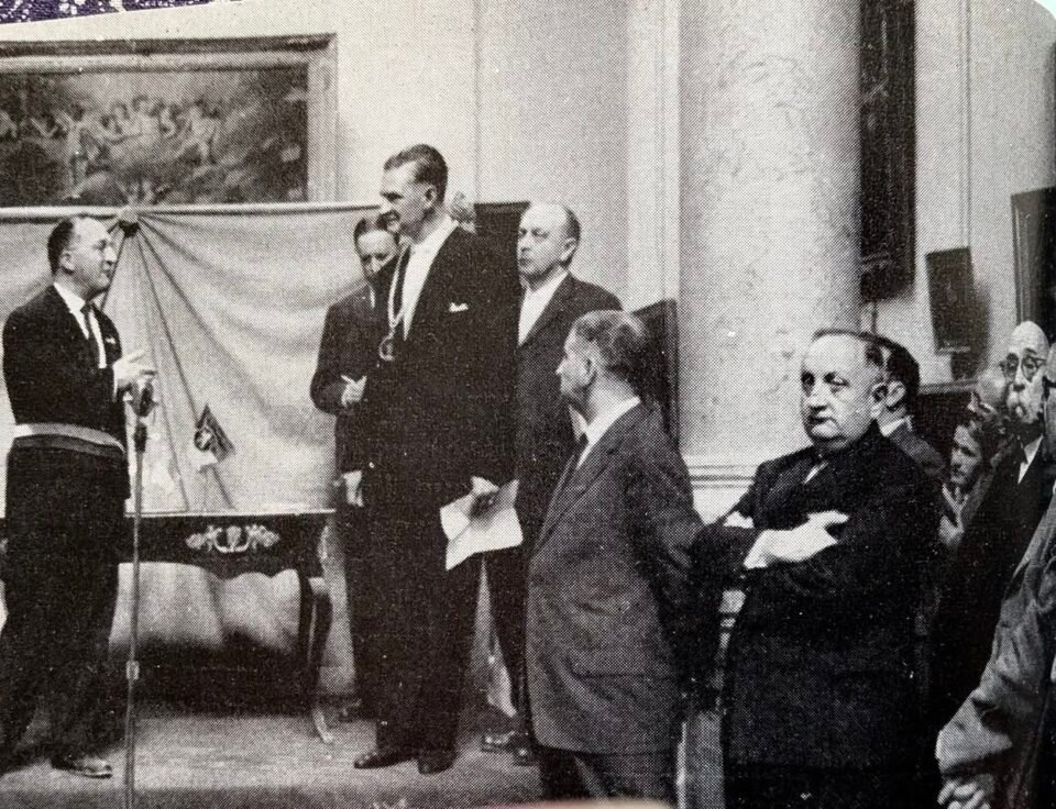 Réception de M. le maire d'Heidelberg par M. François Delmas