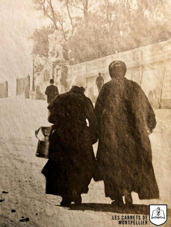 Deux montpelliéraines en hiver 1893