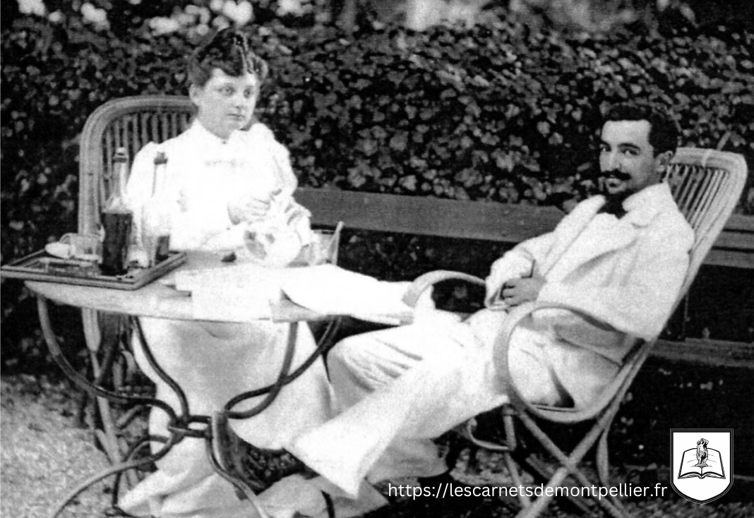 Edmond Leenhardt et son epouse Pauline Tissie Sarrus