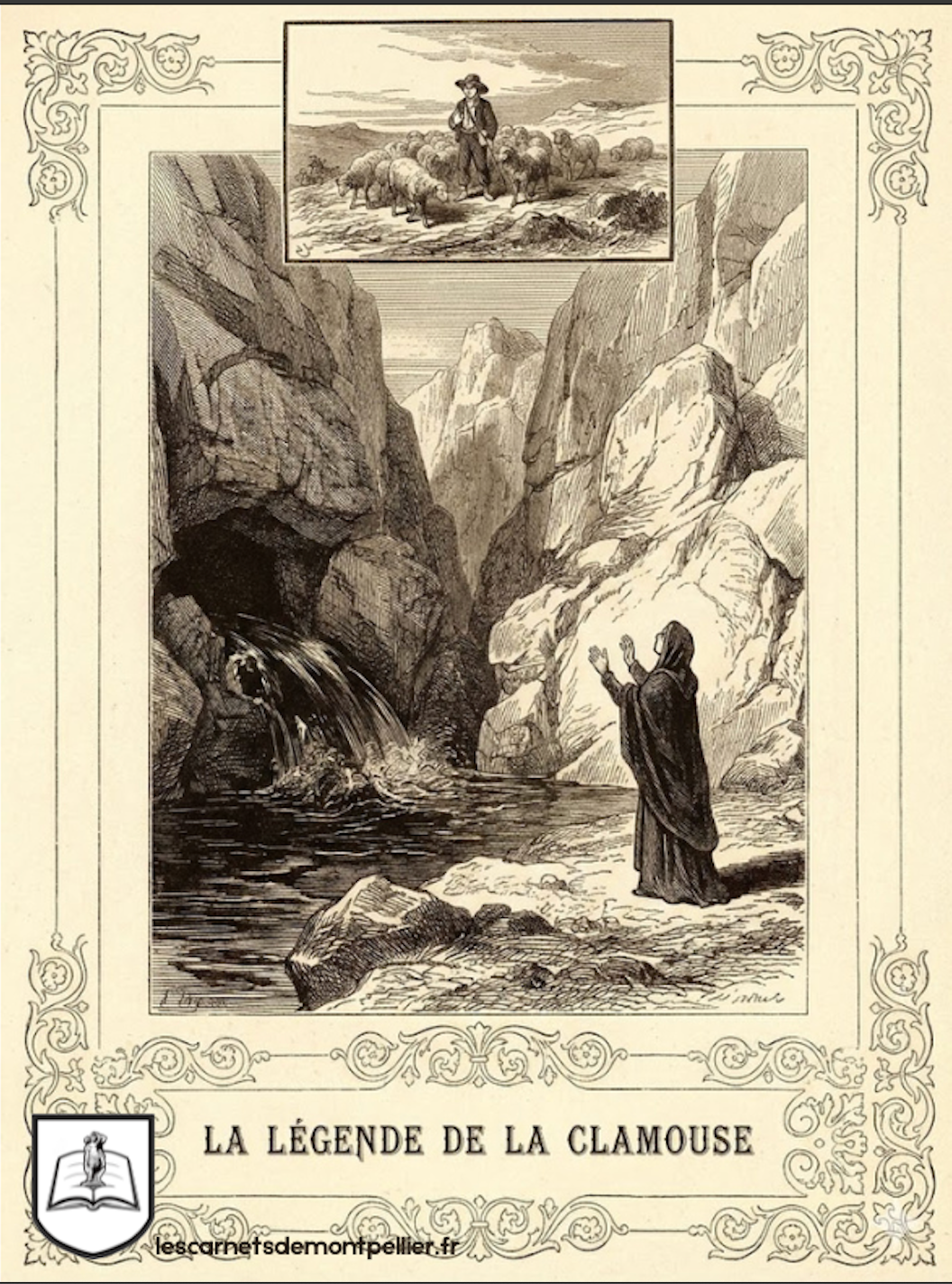 La légende de la Clamouse 1 La légende la Clamouse - La grotte de la Clamouse
