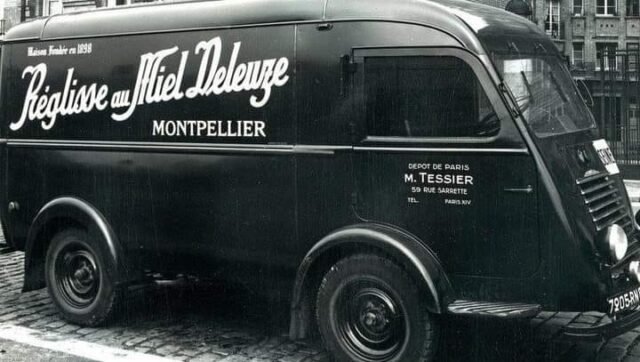 Photo du camion de livraison de l'entreprise Deleuze