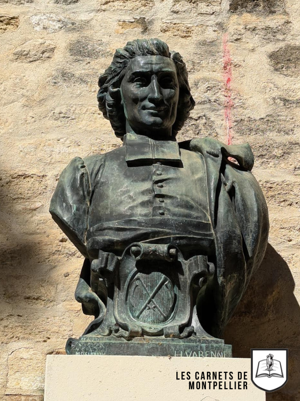 Buste de Jean-Baptiste fabre en bronze par Varenne