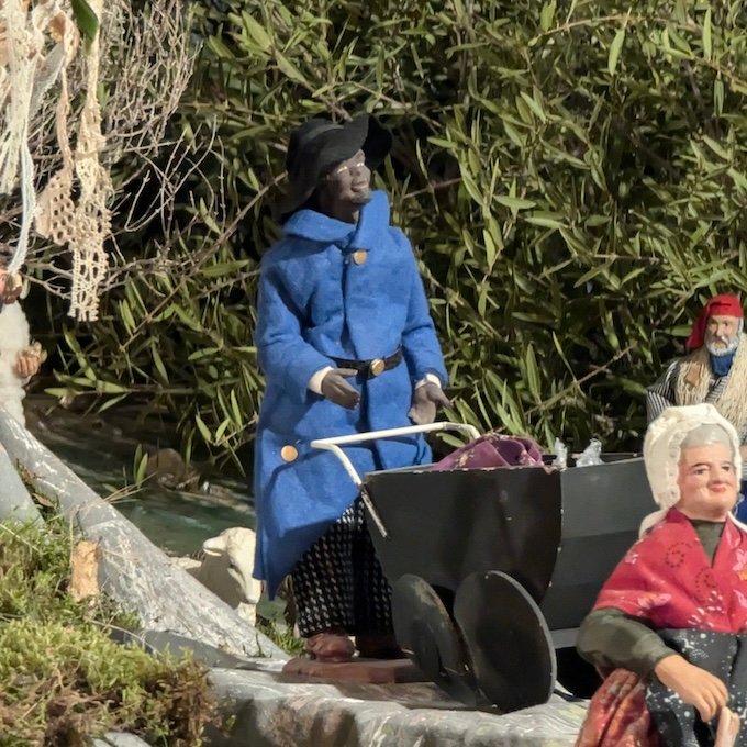 La crèche de la Garriga : le peuple languedocien en santons 6 Montpellier Creche de la Garriga Blanchette
