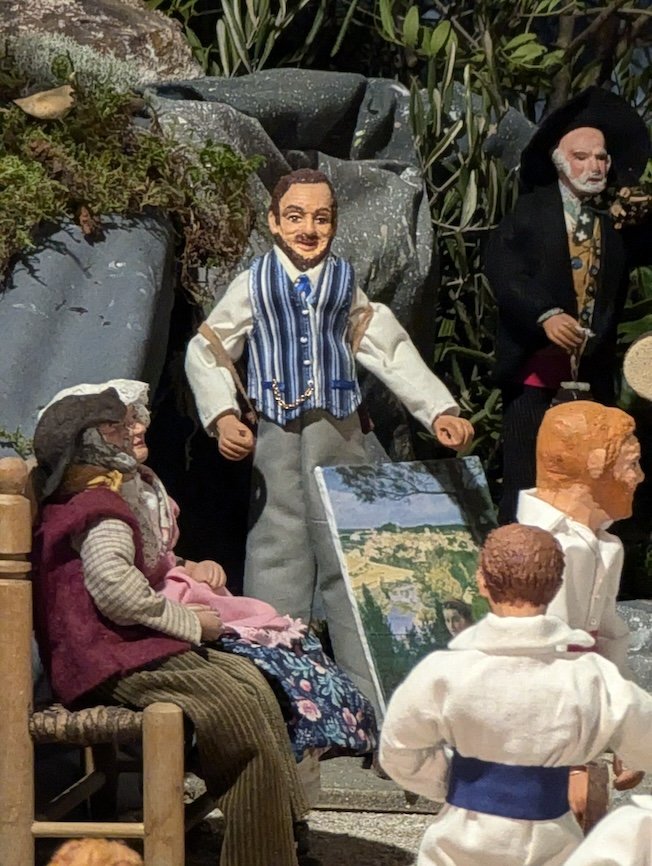 La crèche de la Garriga : le peuple languedocien en santons 5 Montpellier Creche de la Garriga Frederic Bazille