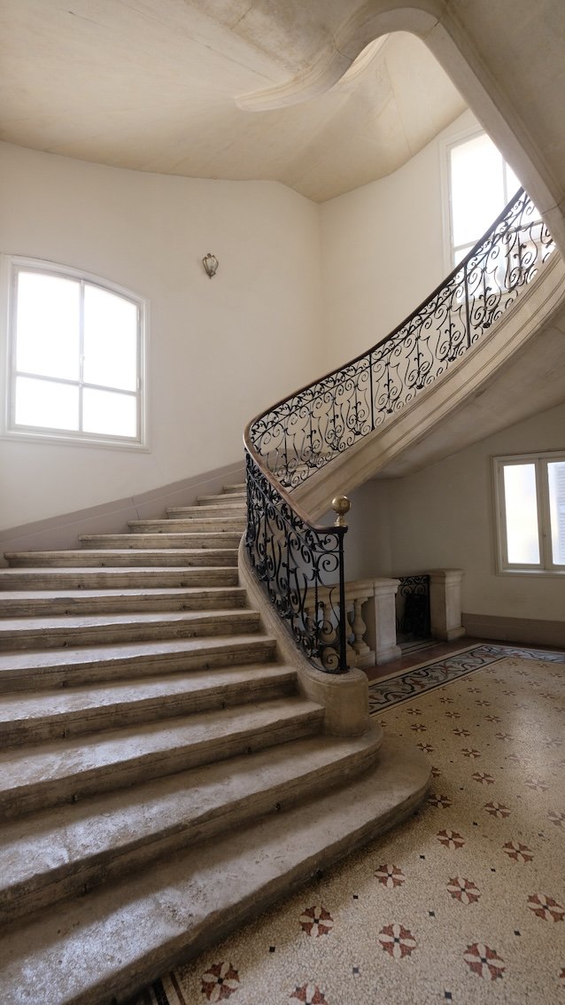 L'hôtel de Paul, un jalon pour l'histoire architecturale de Montpellier 8 Montpellier Hotel de Paul Escalier 2