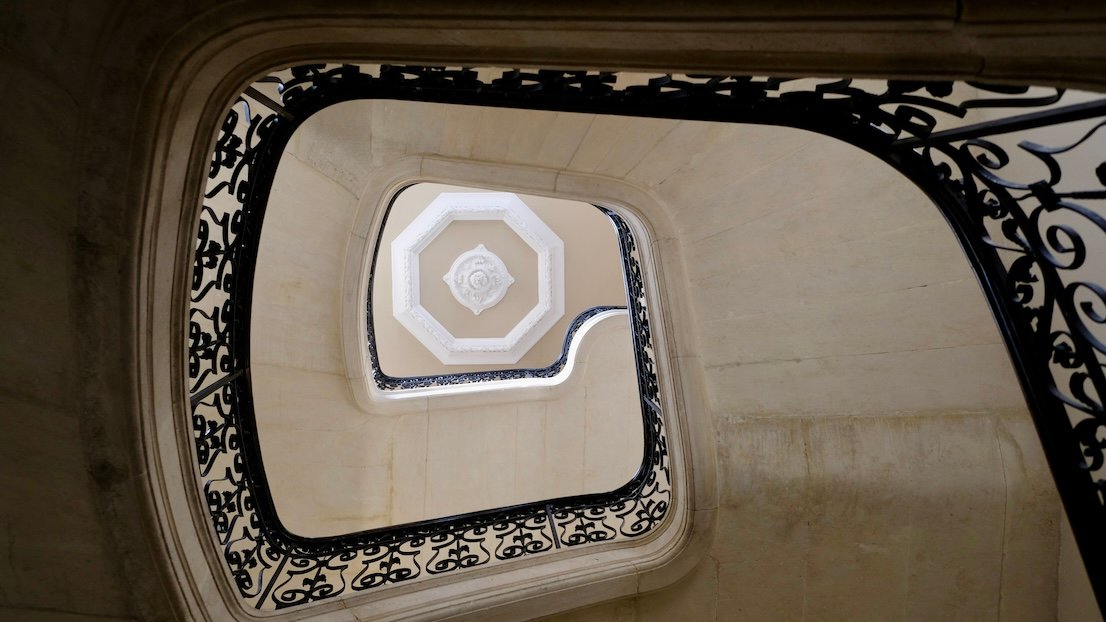 L'hôtel de Paul, un jalon pour l'histoire architecturale de Montpellier 9 Montpellier Hotel de Paul Escalier 3