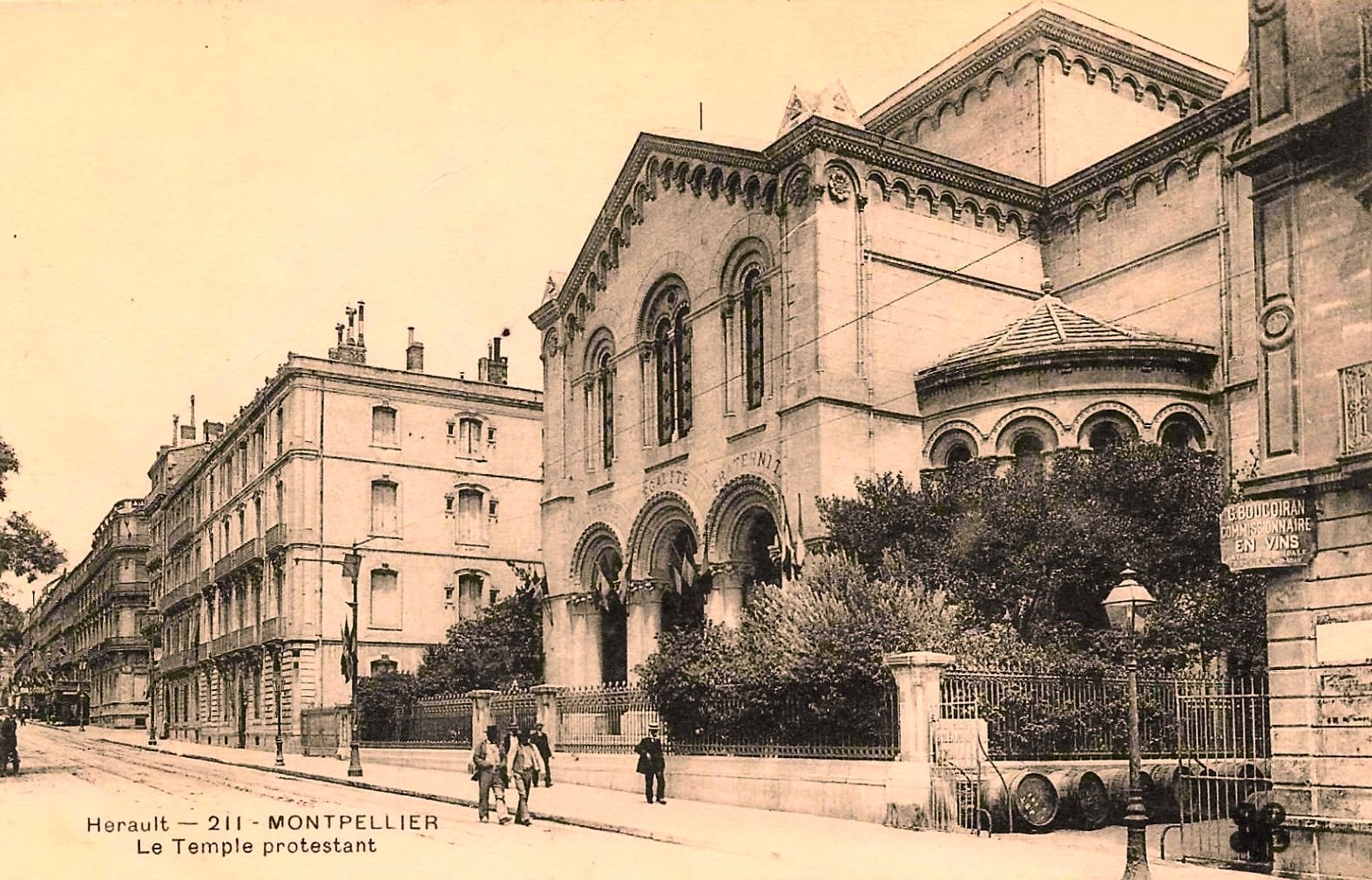 Le temple protestant de la rue Maguelone 2 Montpellier Le temple protestant
