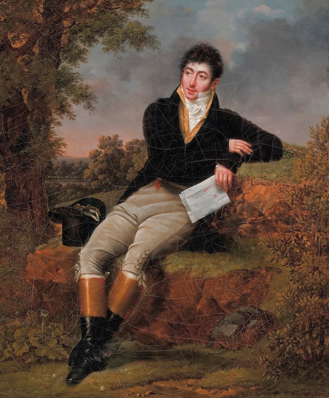 Antoine Valedau et le Musée Fabre 1 Portrait d'Antoine Valedau - 1809