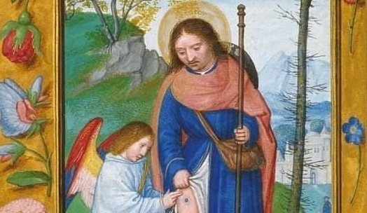 Saint-Roch et l'ange