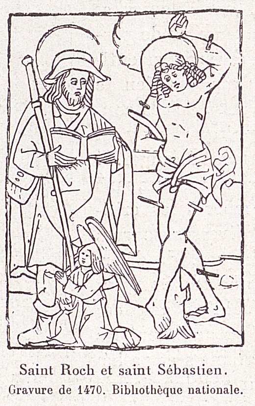 Saint Roch par Augustin Fiche