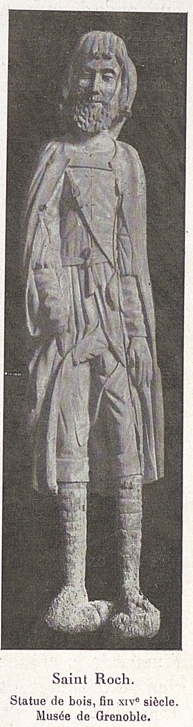 Saint Roch par Augustin Fiche Musee de Bourgogne